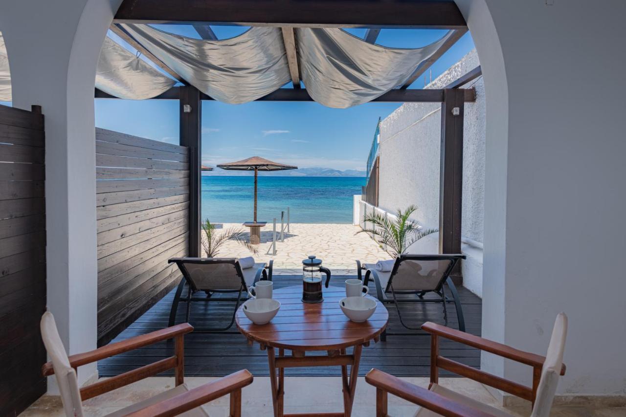 Galini Beach Studios And Penthouse Mesongí Exterior foto