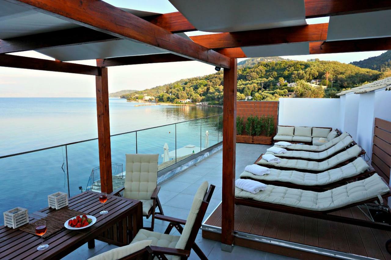Galini Beach Studios And Penthouse Mesongí Exterior foto